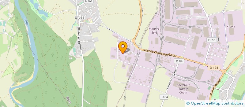 localisation de l'entreprise PRESTIGE BOIS  BLYES