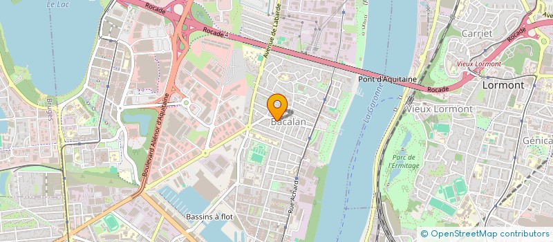 localisation de l'entreprise PRESTIGE BORDEAUX WINE  BORDEAUX