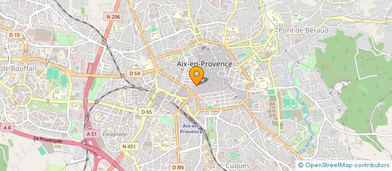 localisation de l'entreprise PRESTIGE CAR à AIX-EN-PROVENCE