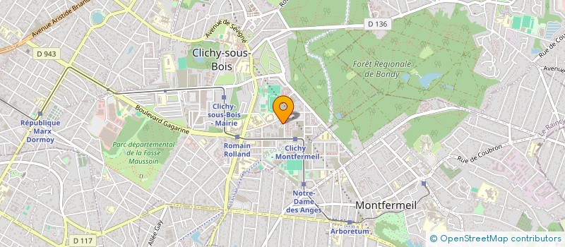 localisation de l'entreprise PRESTIGE CAR à CLICHY-SOUS-BOIS