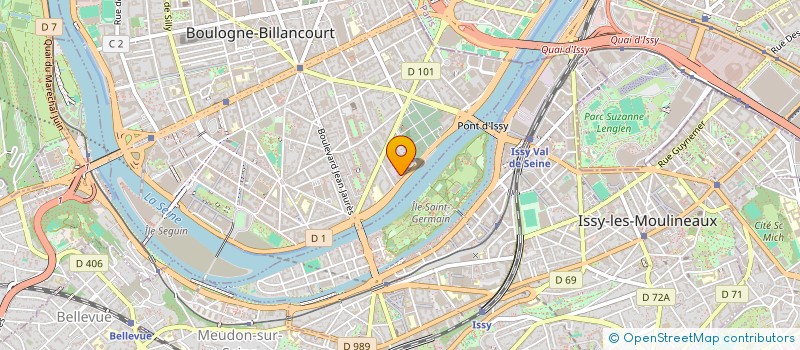 localisation de l'entreprise PRESTIGE CAR à BOULOGNE-BILLANCOURT