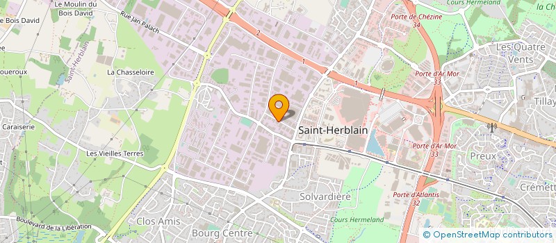 localisation de l'entreprise PRESTIGE CAR IMPORTS à SAINT-HERBLAIN