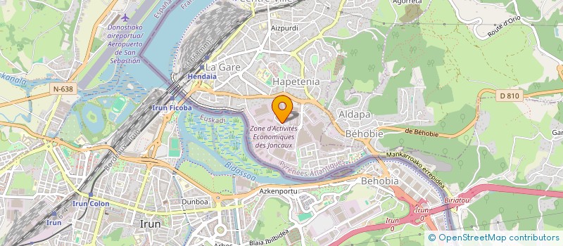 localisation de l'entreprise PRESTIGE CAR TRADERS à HENDAYE