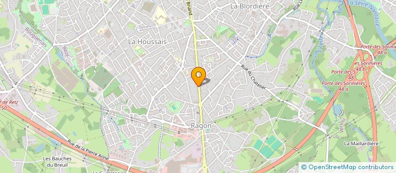 localisation de l'entreprise PRESTIGE CARRELAGE à REZE