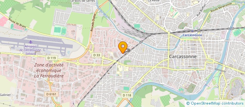 localisation de l'entreprise PRESTIGE CARROSSERIE  CARCASSONNE