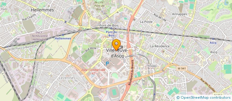 localisation de l'entreprise PRESTIGE CARS 59  VILLENEUVE-D'ASCQ