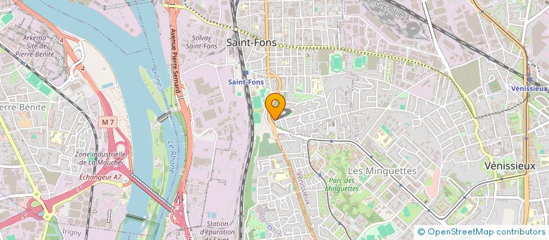 localisation de l'entreprise PRESTIGE CARS à SAINT-FONS