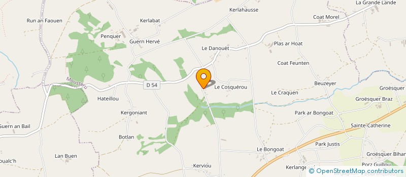 localisation de l'entreprise PRESTIGE CHAROLAIS 22  MOUSTERU