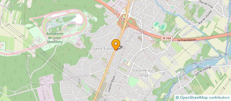 localisation de l'entreprise PRESTIGE CLASS à LINAS