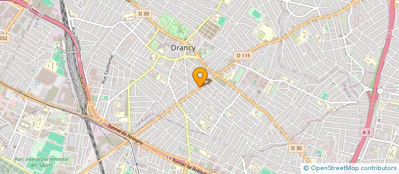 localisation de l'entreprise PRESTIGE COIFFURE à DRANCY