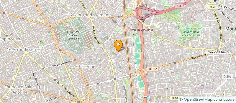 localisation de l'entreprise PRESTIGE COIFFURE  PARIS