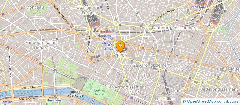 localisation de l'entreprise PRESTIGE COMMUNICATION  PARIS