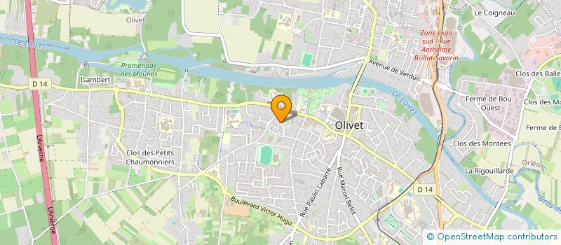localisation de l'entreprise PRESTIGE COMPAGNY SECURITY à OLIVET