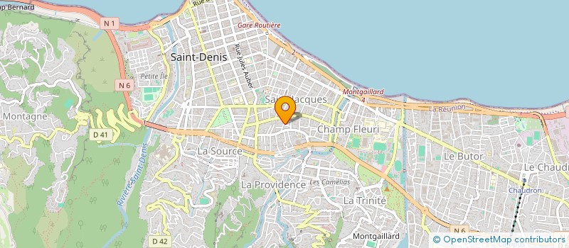 localisation de l'entreprise PRESTIGE CONCEPT HABITAT à SAINT-DENIS