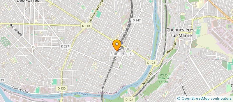 localisation de l'entreprise PRESTIGE CONCIERGERIE INTERNATIONALE  SAINT-MAUR-DES-FOSSES