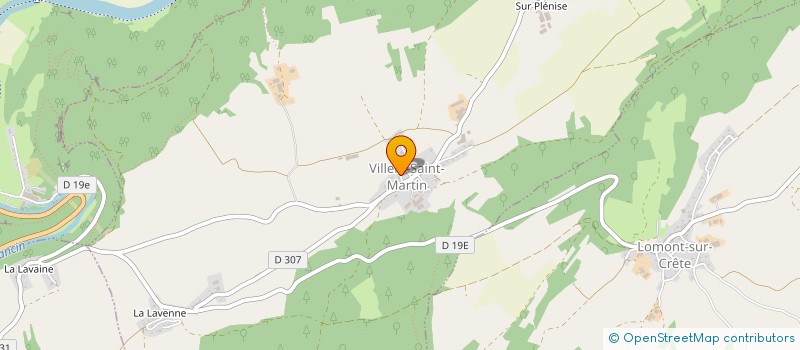 localisation de l'entreprise PRESTIGE CONSTRUCTION  VILLERS-SAINT-MARTIN