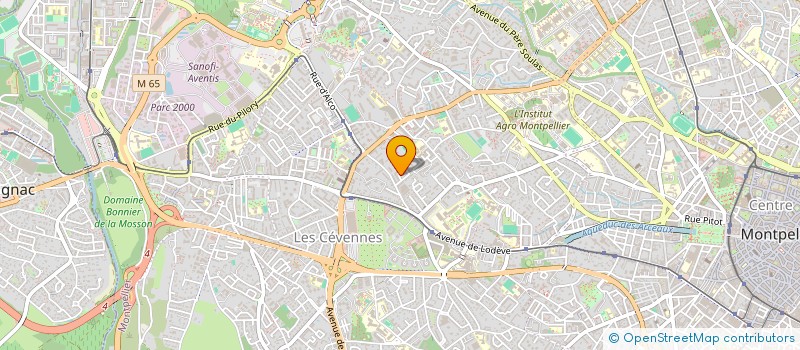 localisation de l'entreprise PRESTIGE CONSTRUCTION à MONTPELLIER