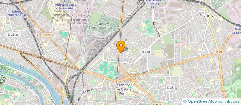 localisation de l'entreprise PRESTIGE CONSTRUCTION  PIERREFITTE-SUR-SEINE