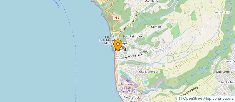 localisation de l'entreprise PRESTIGE CONSTRUCTION GUADELOUPE à BAILLIF