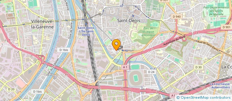 localisation de l'entreprise PRESTIGE D'AUTO  SAINT-DENIS