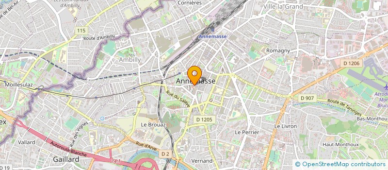 localisation de l'entreprise PRESTIGE D'ECOSSE à ANNEMASSE