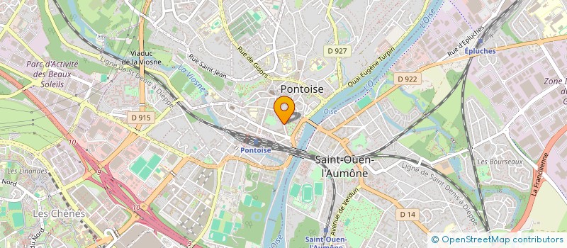 localisation de l'entreprise PRESTIGE DE FRANCE  PONTOISE