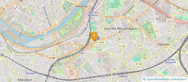 localisation de l'entreprise PRESTIGE DE L EUROPE à ISSY-LES-MOULINEAUX