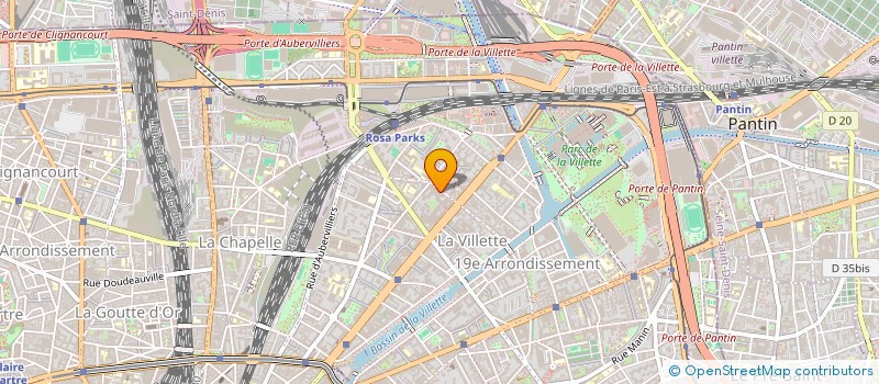 localisation de l'entreprise PRESTIGE DE PARIS à PARIS