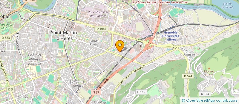 localisation de l'entreprise PRESTIGE DEM  SAINT-MARTIN-D'HERES