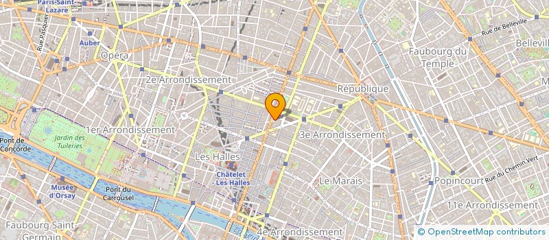 localisation de l'entreprise PRESTIGE DESIGN à PARIS