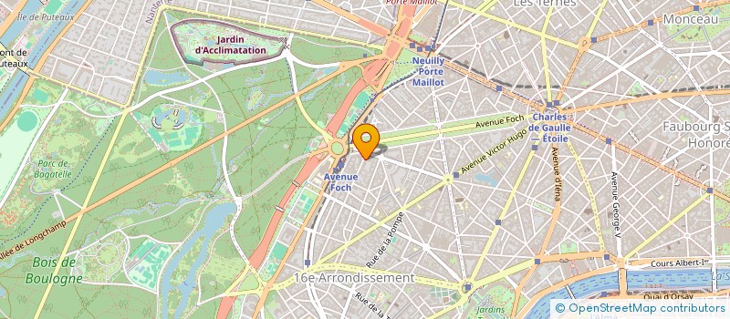 localisation de l'entreprise PRESTIGE DEVELOPPEMENT  PARIS