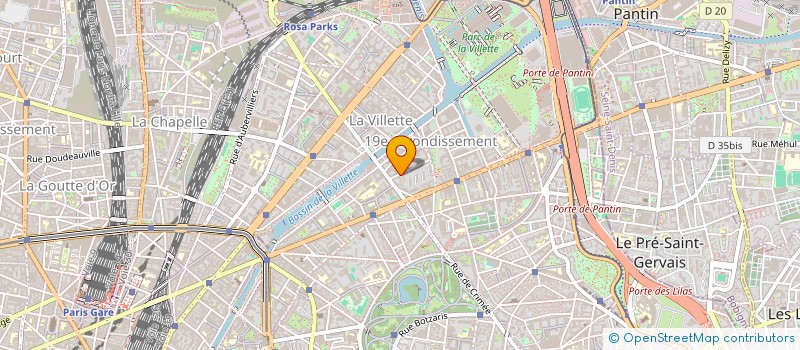 localisation de l'entreprise PRESTIGE DRIVE  PARIS