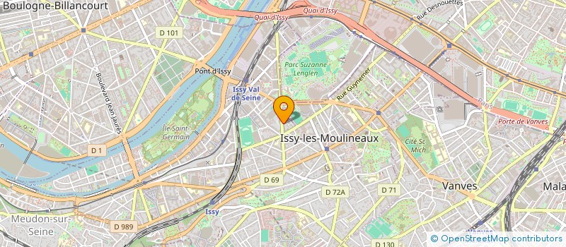 localisation de l'entreprise PRESTIGE DRIVER ILE DE FRANCE à ISSY-LES-MOULINEAUX