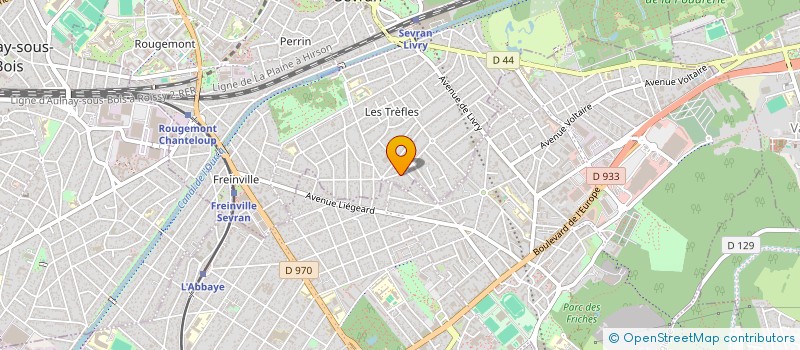 localisation de l'entreprise PRESTIGE DU BATIMENT à SEVRAN