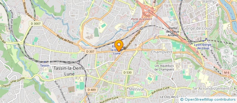 localisation de l'entreprise PRESTIGE DU SON à TASSIN-LA-DEMI-LUNE