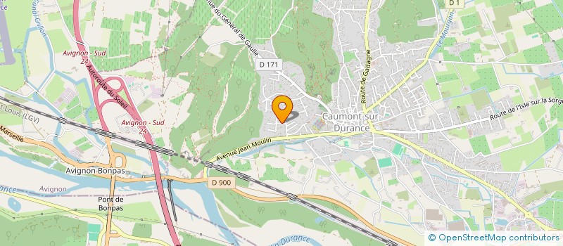 localisation de l'entreprise PRESTIGE DU TERROIR à CAUMONT-SUR-DURANCE