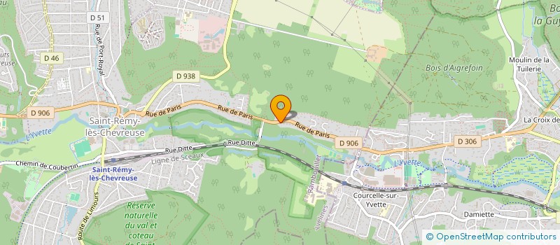 localisation de l'entreprise PRESTIGE EMBALLAGES à SAINT-REMY-LES-CHEVREUSE