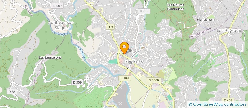 localisation de l'entreprise PRESTIGE ENGINE SERVICES  PEGOMAS