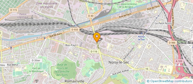 localisation de l'entreprise PRESTIGE ESPACE à NOISY-LE-SEC