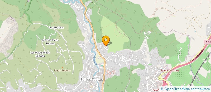 localisation de l'entreprise PRESTIGE ESTATE  SOLLIES-TOUCAS