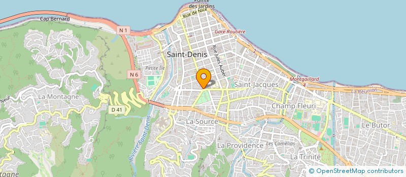 localisation de l'entreprise PRESTIGE ET CREATION à SAINT-DENIS