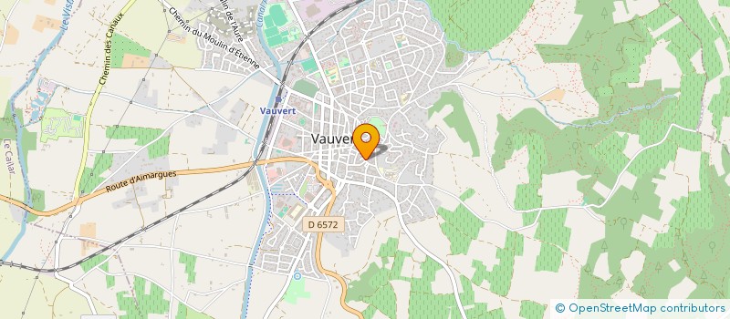 localisation de l'entreprise PRESTIGE ET INVESTISSEMENTS à VAUVERT
