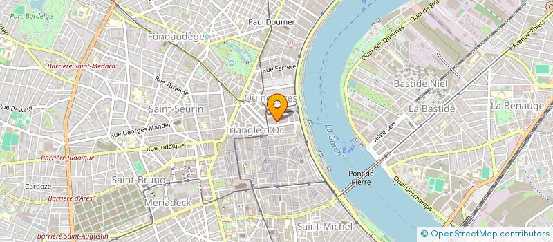 localisation de l'entreprise PRESTIGE ET SELECTION SARL à BORDEAUX