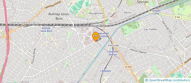 localisation de l'entreprise PRESTIGE EXPRESS à AULNAY-SOUS-BOIS