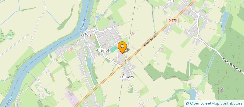 localisation de l'entreprise PRESTIGE FACADES  ALLERIOT