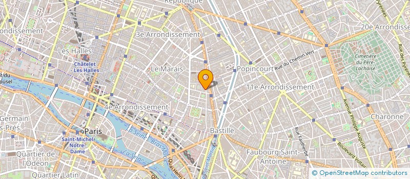 localisation de l'entreprise PRESTIGE FRUITS à PARIS