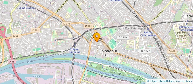 localisation de l'entreprise PRESTIGE GOLD SERVICES à EPINAY-SUR-SEINE