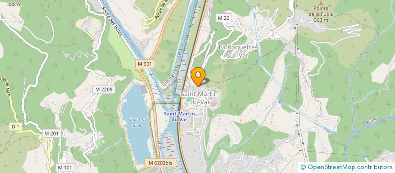 localisation de l'entreprise PRESTIGE HABITAT à LE CANNET