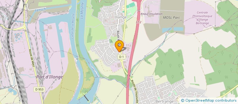 localisation de l'entreprise PRESTIGE HABITAT  ILLANGE