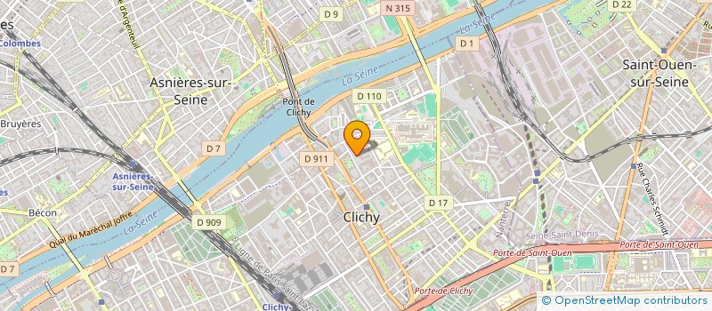 localisation de l'entreprise PRESTIGE HORIZON à CLICHY